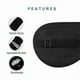 thumbnail image 4 of Silk Sleeping Mask, Black, Luxury Sleep Aid For Restful Nights, 4 of 5