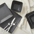 thumbnail image 2 of Better Homes & Gardens Anderson Grey Square-Shaped Stoneware 12-Piece Dinnerware Set, 2 of 3