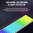 thumbnail image 4 of 5V 3Pin PC RGB GPU Cable 8Pin 24Pin PSU RGB Cable Extensions Flexible LED Strip Light DIY Kit for Computer Power Supply, 4 of 5