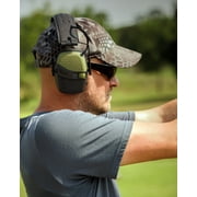 Swiss Tech Electronic Hearing Protection Earmuffs with Bluetooth, Rechargeable, NRR 25dB, Tonen