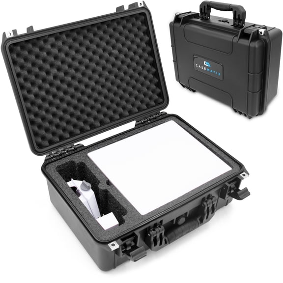 CASEMATIX Travel Case for Starlink Mini Dish, Mount, Cables & Accessories - Waterproof Case Only