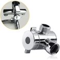 thumbnail image 3 of Way Multifunctional Shower Head Shower Faucet Diverter, Shower Head Adapter For Shower Arm Mounted, G1/2" T-valve Replacement Parts For Kitchen Sink, 3 of 4