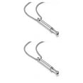 thumbnail image 2 of VONKY Durable Construction Necklace Guide To Liberation Minimalist silver 2Set, 2 of 6