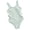 Light Green, variant on Girls One Piece Swimsuits New Solid Color Cutout Waist One Piece Swimsuit for Girls Cute Summer Bathing Suit Slim Fit One Piece Size 9-10Y