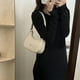 thumbnail image 4 of Bolso Mano para Axila Hombro Con Forma Media Lindo Lazo Moderno Mujeres Y Niñas, 4 of 9