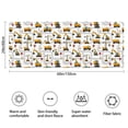 thumbnail image 3 of Cartoon Construction Vehicles Roads White Pattern Bathroom Rugs Mat,Non Slip Microfiber Bathroom Rug,Rubber Backing,Soft Bathroom Mats for Bathroom Floor,Tub and Shower,60x24in(150x60cm), 3 of 5