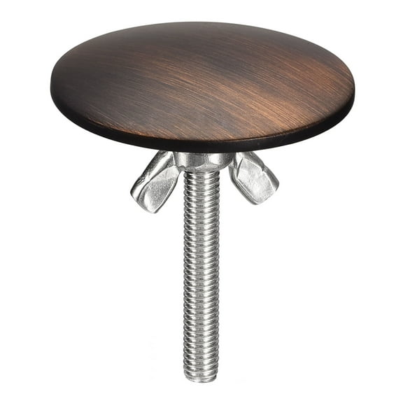 Kitchen Sink Hole Covers, 1Pcs - Zinc Alloy Faucet Hole Cover, Soap Dispenser Hole Cover for Sink (Bronze)