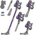 thumbnail image 1 of Aspiradora inalámbrica FUNCCUBE, aspiradora de mano para el hogar, resistente a enredos, hasta 50 minutos de autonomía, potente succión, recargable, ligera, portátil, versátil para alfombras, suelos, 1 of 5