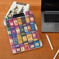 thumbnail image 5 of FORMRS A4 Clipboard Folder with Pen Holder Horizontal Foldable School Office Binder, Blue Jam, 5 of 9