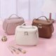thumbnail image 2 of Large Capacity Travel Storage Bag Multifunctional Cosmetic Bag Travel Organizer Cosmetic Bag (Milk White) GS, 2 of 4
