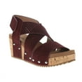 thumbnail image 2 of Corkys Womens Guilty Pleasure Studded Wedge Slingback  Casual Shoes, 2 of 5