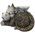 thumbnail image 5 of Northlight Sleeping Dragon Outdoor Garden Statue - 14.25", 5 of 8