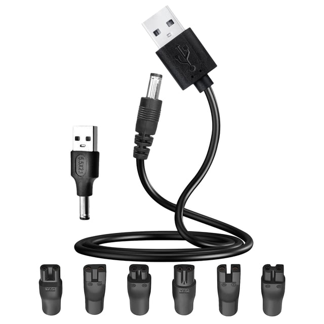 NUOLUX 1Jgo Adaptador USB Universal Para Carga De Afeitadoras Y Dispositivos Multifuncionales