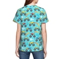 thumbnail image 7 of Wukai Cartoon Monster Truck Youth Unisex Short Sleeve T-Shirt for Boys, Girls, Teens, and Kids-Medium, 7 of 7