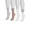 thumbnail image 4 of MUK LUKS Women's Dream Step Crew Socks, 4-Pack, OSFM, 4 of 6