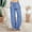 Blue, variant on SIYUDAN Womens Trousers Casual Pants Women Khaki Adult Baggy Pants Womens Comfy Pants High Waisted Trousers Women Summer Pants