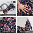 thumbnail image 5 of Uemuo Dancing Skeletons Floral Garden Printed Door Mat Indoor Doormat 16"x24",Front Back Door Mats Non Slip Entrance Rugs,Inside Doormats for Entryway, 5 of 9