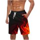 thumbnail image 1 of Pantalones Cortos Casuales para Hombre Imprimir con Bolsillos Pantalones de Playa de Cintura Elástica, Pantalones Cortos de Cintura Elástica para Hombre, 1 of 1