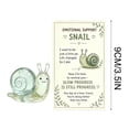 thumbnail image 3 of Linnome Adorable Pocket Hug 2D Acrylic Cute Animal Keepsake with Card - Sweet Mini Encouragement Thinking of You Gift - Tiny Pocket Charm Mental Health Support Gift for Friends Family, 3 of 7