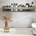 thumbnail image 3 of Floating Shelves Wall Mounted, Muti Purpose Wall Mounted Storage Shelves Bathroom Rack Large Capacity Wall Storage Shelves for Bedroom Living Room Bathroom Kitchen, 3 of 7