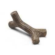 Benebone Puppy 2-Pack Maplestick/Zaggler Durable Dog Chew Toys for Gentle Chewers, Real Bacon, Real Maplewood, Tiny