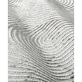thumbnail image 4 of TOWN & COUNTRY LUXE Maya Soft Arches Neutral Indoor Area Rug with High-Low Texture, Grey, 5'2"x7'2", 4 of 10