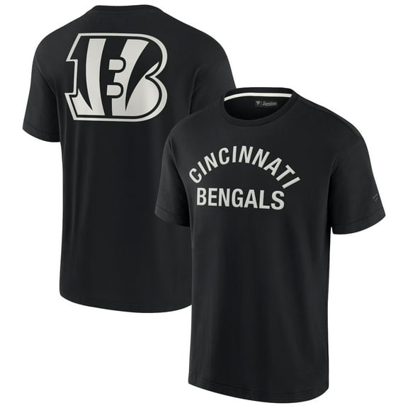 Unisex Fanatics Black Cincinnati Bengals Elements Super Soft Short Sleeve T-Shirt