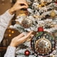 thumbnail image 3 of HWRETIE Holiday Decorative Baubles,Christmas Ball 2D Flat Acrylic Pendant Christmas Tree Decoration Christmas Decorations Layout Scene Accessories, 3 of 6