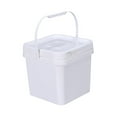 thumbnail image 3 of Pintar Pail Water Can Bucket Clean Bucket de almacenamiento de alimentos de contenedor de servicio pesado para la oficina de manualidades de arte del 5L, 3 of 8