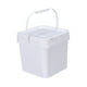 thumbnail image 3 of Pintar el agua de la cubeta de agua puede organizador portátil de bañera contenedor de cubo de almacenamiento de alimentos para proyectos de manejo de 5L, 3 of 8