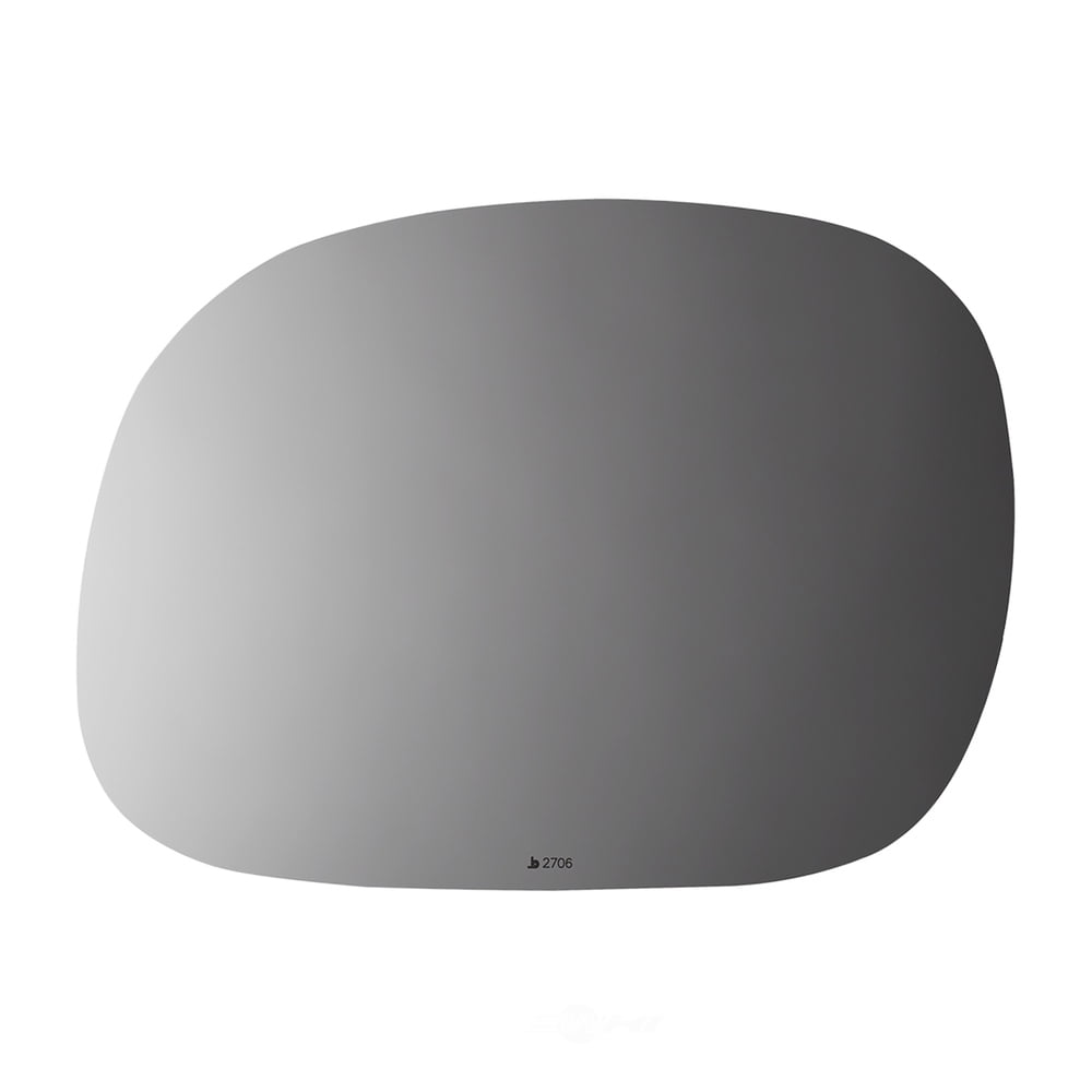 Burco Side View Mirror Replacement Glass - Clear Glass - 2706
