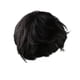 thumbnail image 2 of Pelucas con flequillo para mujer, pelucas onduladas sueltas, pelucas de cosplay, cabello natural corto, peluca atractiva negra oscura mixta, peluca corta para hombre, 2 of 5