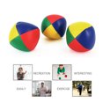 thumbnail image 4 of De Bolas De Malabares, Pelota De Circo, Bolsa De Arena Clásica, Juego Divertido, Cesta De Juguete De Aprendizaje Deportivo Con Diseño De 4 Paneles Para Niños Y Adultos 3 Piezas Moyic FN003584-00B, 4 of 5