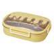 thumbnail image 2 of Border Student Bento Box Children Sealed Fruit Box Salad Box Work Microwave Lunch Box Chopsticks Dip Container Cute Kids Bento Lunch Box, 2 of 5