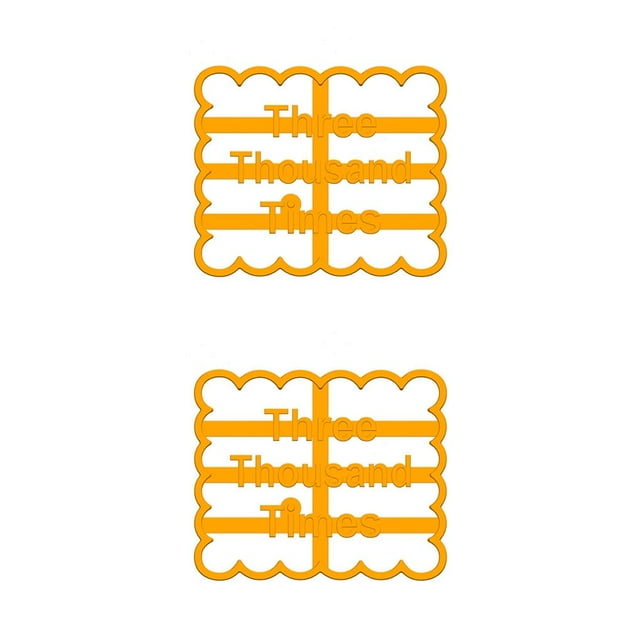 facefd 1/2/3/5 Elroy Cookie Mold Cooking Plastic Biscuit Form Mould Kitchen Baking Maker with Good Wishes D 2PCS