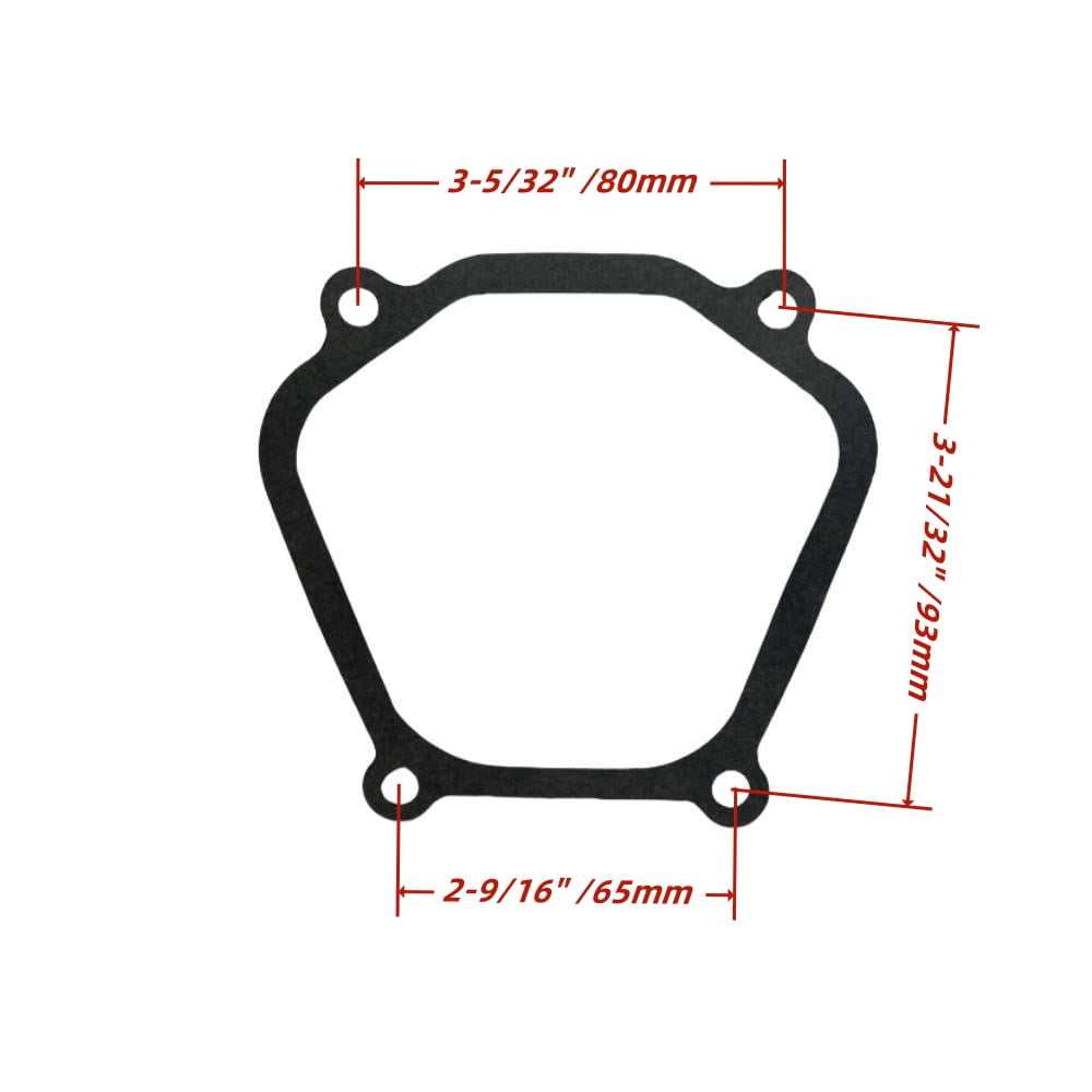 Cylinder Head Cover with Gasket Bolts and Breather Tube for Predator Inverter Generators 9500-Watt Surge / 7600-Watt Running (SKU# 71365, 59188) for DuroMax XP9000iH XP9500iH Inverter Generator