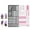 LACE02, variant on Nails Art Stamping Plates French Nails Template Flowers Nails Stencil Stamp Decoration Nails Art Tool for Nails Salon