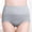 Grey, variant on Women High Waist Postpartum Panties Full Coverage Soft Comfort Briefs Womens Bikini Underwear Womens Breathable Underwear Womens Brief Underwear Lady Slim Waist Trainer plus Size No Show Concealers