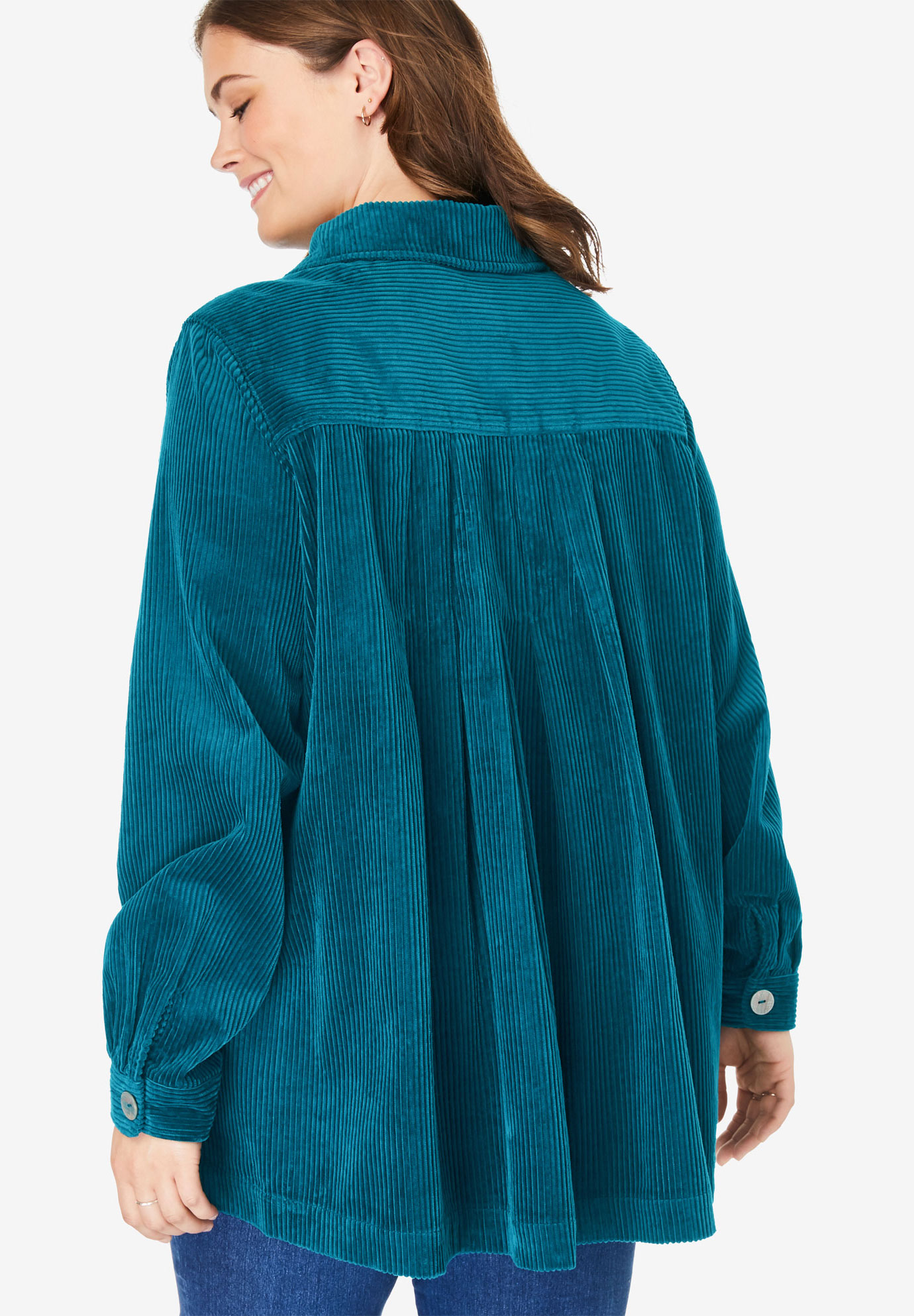 Woman Within Women's Plus Size Pleat 