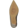 thumbnail image 6 of Vince Camuto Avaden Dark Taupe/Silver Slip On Pointed Toe Stiletto Dress Pump (Dark Taupe/Silver, 9), 6 of 6