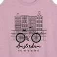 thumbnail image 3 of Instant Message - Amsterdam - Women's Racerback Tank Top, 3 of 6