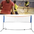 thumbnail image 4 of Badminton Net Rack, Easy To Assemble Tennis Net Adjustable Height Tearproof Foldable Stand  for Family Vacations for Parties for Camping 4.1M, 4 of 7