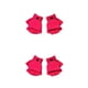thumbnail image 4 of Qarigey 1 par de guantes sin dedos cómodos accesorios de ropa de Color sólido medio dedo niñas niños guantes para invierno rosa rojo Rosa roja 2piezas, 4 of 6
