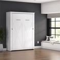thumbnail image 4 of Bestar Key West 63W Full Murphy Bed - Engineered Wood in White, 4 of 12