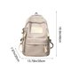 thumbnail image 3 of Mochila escolar de gran capacidad con múltiples compartimentos, poliéster resistente al agua, correas ajustables, bolsa de viaje y escuela unisex, 45x35 cm., 3 of 6
