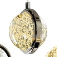 thumbnail image 4 of CWI Lighting Salvador Suspension Intégrée à DEL en Nickel Poli de 4 Po, 4 of 5