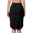 thumbnail image 4 of Niobe Clothing Womens High Waist Tulip Knee Length Skirt, 4 of 4