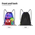 thumbnail image 5 of Lsque inside out 2 Print Drawstring Backpack Bag Sport Gym Sackpack Cinch Bags Drawstring Bags Draw String Sport Bag-Medium, 5 of 8