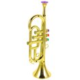 thumbnail image 4 of KAKOWELY 1Pc Imitation Musical Instrument Toy Trumpet Toy Early Instruments Learning Tool,13.19"X4.33"X3.54", 4 of 5