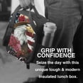 thumbnail image 6 of Picia Eagle With Hat And Roses Lunch box Lunch bag for men women Large capacity Lunchbox Reusable Lunch bags Insulated Lunch bag Lunch box cooler, 6 of 9